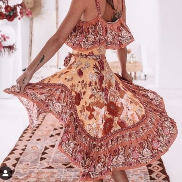 Spell Dresses & Skirts - Spell Siren Song Dress Marigold UFT/UFS